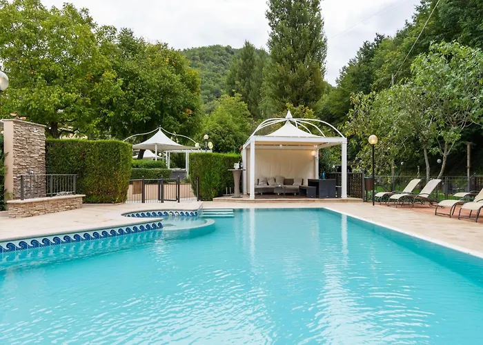 Stunning Holiday Home In Foligno With Sauna